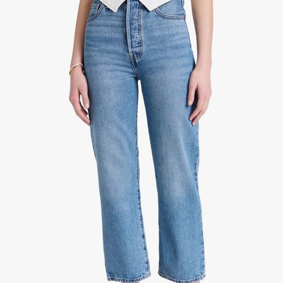 Ribcage Straight Ankle Jeans - Picture 2 of 9